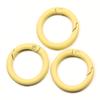 15 colores suministro directo de fábrica hebilla de resorte redonda de color metal para manualidades conector de cadena para perro joyería
