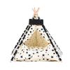 Fabricante Atacadista Transfronteiriço Tenda Canil para Gatos Branco Puro Tenda Canil para Animais de Estimação Cães de Pequeno e Médio Porte Dobrável Casa de Jogos