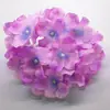 Flor Artificial Hortensia Flor de Boda Flor de Seda Flor de Escenario de Ingeniería Decoración Floral Flor Falsa Accesorios de Boda Flor de Seda Hortensia Pared