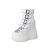 Sandalias de Plataforma para Mujer Estilo Nuevo de Primavera con Aumento Interno de Altura, Tacones Altos de 16 cm, Zapatos Romanos Sexys con Punta Abierta