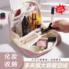 Bolsa de armazenamento de artigos de papelaria de alta aparência para estudantes simples estojo de lápis grande capacidade bolsa de armazenamento de cosméticos para meninas compartimento bolsa de armazenamento