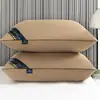 Entrega Directa de Fábrica Almohadas Exclusivas de Hotel al por Mayor, Protección de Cuello Plegable de Terciopelo de Plumas Núcleo de Almohada Individual Cómodo
