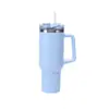 Copo de carro 40oz transfronteiriço de grande capacidade com alça a vácuo, copo térmico para atividades ao ar livre, isolamento para carro, copo frio com gelo