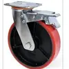 Rueda Giratoria Universal de Poliuretano con Núcleo de Hierro de Alta Resistencia, Rueda Silenciosa Resistente al Desgaste para Carrito, Remolque, Tablero