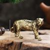 Adornos Pequeños de Latón Puro para Escritorio de Oficina Tigre del Zodiaco Golondrina Brillante Montañas y Ríos Mascotas de Té Manualidades Manillares Piezas de Juego