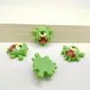 Accesorios de resina de rana monstruo de un ojo divertidos de dibujos animados material para DIY pegamento de crema funda de teléfono tocado pasador hebilla de zapato