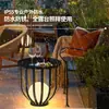 Lámpara de Césped, Lámpara Decorativa Solar Impermeable para Jardín Exterior, Lámpara de Ambiente para Mesa de Café, Soporte de Flores, Balcón Interior, Jardín de Villa