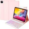 Funda Protectora para iPad Adecuada para Ipad11 Generación Pro11Air Funda para Tableta con Cubierta de Teclado Bluetooth, Ranura para Bolígrafo, Teclado Magnético