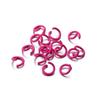 1.2*8mm Pintura Metálica Colorido Anillo Pequeño Sencillo Anillo de Conexión Anillo de Conexión Abierto Anillo C Accesorios de Joyería Hechos a Mano DIY