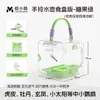 Jaula Portátil para Pájaros Yue Xiaomeng con Vista Panorámica para Periquitos, Agapornis y Cacatúas - Bolsa de Transporte Portátil para Paseo al Aire Libre