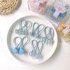 10 Ligas de Goma Elásticas de Alta Elasticidad para Niños Banda para el Cabello Trenza de Niña Cuerda para el Cabello Cola de Caballo Alta de Niña Accesorios para el Cabello