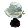 Nuevo sombrero de pescador con lazo de estilo nacional chino para niños, moda de primavera y verano, elegante sombrero de lavabo rizado, sombrero de protección solar para viajes.