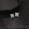 Estilo Luxo Leve Zircônia Estrela de Quatro Pontas Fivela de Fone de Ouvido Fone de Ouvido Bluetooth Sem Fio Fivela de Orelha Fivela de Diamante Removível Joia de Moda Decorativa