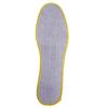 Plantilla de algodón lino color liso para adulto algodón transpirable absorbente de sudor desodorante para zapatos de cuero para hombre y mujer zapatos deportivos descuento por cantidad grande