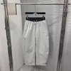 Alta Qualidade Verão Novo Estilo Bainha Ajustável Design Color Block Caimento Solto Calças Casuais Masculinas