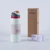 Taza Térmica Owala Freesip Taza de Agua Taza Térmica de Acero Inoxidable con Popote, Taza Móvil, Taza con Tapa Pop-Up, Taza Portátil
