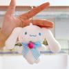 Perro cachorrito lindo jade GUI perro peluche llavero de coche muñeca de mochila muñeca colgante pequeña cadena colgante joyería
