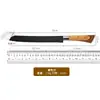 Juego de Cuchillos de Cocina Afilados Antiadherentes a Prueba de Óxido de Acero Completo Transfronterizo con Mango de Madera, Cuchillo de Chef, Cuchillo para Frutas, Juego de Cinco Piezas