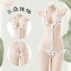 Mono sexy con entrepierna abierta, sin tirantes, depósito muerto, bikini sexy para mujer, traje de pasión seductora para mujer