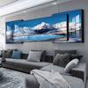 Pintura decorativa de lujo de doble capa con superposición ligera para sala de estar, sofá, fondo de pared, triple pintura colgante, respaldo atmosférico con respaldo de cristal de porcelana y diamante.