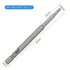 800 Broca para Destornillador Eléctrico Flor de Ciruelo Broca para Destornillador Eléctrico Broca Phillips de 4 mm Cabezal de Destornillador Eléctrico Cabezal de Destornillador de 60 mm