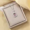 Colar para Mulheres, Simples e Moderno, Pingente de Aço Titânio Galvanizado, Design de Nicho, Luxo Discreto, Sensação de Alto Padrão, Estilo de Luxo Discreto, Corrente para Clavícula Dourada