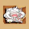 Ímã de Geladeira Magnético Acrílico Anime Desenho Animado Fofo One Piece Ímã de Geladeira Acrílico Personalizado Criativo