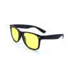 Gafas de visión nocturna retro polarizadas con clavos de arroz, antideslumbrantes, amarillas, para conducir de noche.