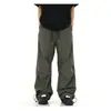 Pantalones de paracaidista de pierna ancha estadounidenses para hombres y mujeres, pantalones de hip-hop para parejas, pantalones de asalto casuales rectos retro sueltos, pantalones