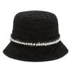 Novo Estilo Chanel Estilo Chapéu All-match Handmade Bead Sun Chapéu Coreano Pescador Chapéu Moda Street Style Estilo Ocidental Chapéu de Bacia