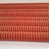 Tubo Resistente a Altas Temperaturas Rojo Silicona Vulcanizada Tubo de Ventilación Negro Silicona Tubo de Alta Temperatura Retardante de Llama 4m Por Pieza