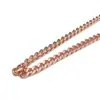 Bolso de cadena oro rosa, cadena resistente al desgaste, cadena decorativa metálica para bolso, accesorios para bolso, cadena para bolso cruzado, hecho a medida