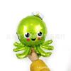 Globo de Película de Aluminio de Pez Tropical Tiburón Mini Pulpo Océano Decoración de Cumpleaños Juguete para Niños Globo Relleno de Bola Bobo