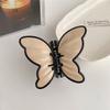 Celebridad de Internet 2022 Nuevo Pinza Pinza Mariposa Pinza para Cola de Caballo Mediana Adorno para el Cabello Femenino Gama Alta Pinza para la Parte Trasera de la Cabeza