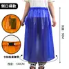 Delantal Impermeable a Prueba de Aceite de Tendón de Vaca de Media Longitud para Hombres y Mujeres, Ropa de Trabajo para Catering de Mariscos, Delantal de Cintura de Cuero, Protección Laboral, Cantina Doméstica, Otoño e Invierno