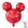 24 polegadas 18 polegadas placa de luz Mickey cabeça de filme de alumínio balão dos desenhos animados folha de alumínio balão decoração de festa de aniversário pano de cena