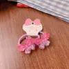 Nuevo clip de flequillo de lunares dulces estilo coreano para niñas, scrunchie colorido versátil, anillo para el pelo tipo pinza BB lateral