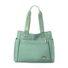 Bolsa feminina 2022 nova moda cor sólida bolsa de nylon mãe de meia-idade bolsa de ombro casual feminina
