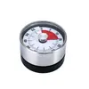 Temporizador Mecânico de Cozinha, Despertador Lembrete, Gerenciador de Tempo de Estudo para Estudantes, Temporizador Magnético de Aço Inoxidável