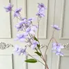 Flores Artificiais de Narciso para Casamentos, Salões de Casamento, Decorações de Teto de Hotel, Materiais de Decoração para Tetos Altos, Vitrines de Shopping Centers, Flores de Seda