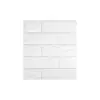 Adesivos de Parede 3D Estéreo Transfronteiriços 35X38,5 Papel de Parede Tamanho Pequeno Xpe Impermeável Espuma Tijolo Papel de Parede Autoadesivo Atacado