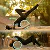 Rodillo Pilates Diente de Lobo Cuerpo Arco de Espalda Anillo Auxiliar Anillo de Yoga Principiante Equipo de Yoga Espalda Abierta Rueda de Yoga