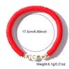 Explosiones Transfronterizas Europeas y Americanas Joyería de Estilo Bohemio Pulsera Roja de Cerámica Blanda Pulsera de Cuentas Melocotón Inglés Venta al por Mayor