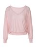Ropa de Mujer Europea y Americana 2026 Verano Nuevo Diseño de Nicho Blusa Transparente Protectora del Sol con Cintura Ajustable Top de Manga Larga para Mujer Venta al por Mayor