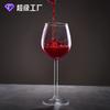 Juego de Copas de Vino Tinto de Vidrio Copa Creativa de Tiburón Copa de Cristal de Cristal para el Hogar Copa para Champán Juego de Vino Copa Delfín