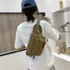 Atacado pode ser encomendado bolsa de cintura esportiva para atividades ao ar livre bolsa carteiro masculina multifuncional bolsa de peito lona resistente ao desgaste barraca bolsa de caixa registradora