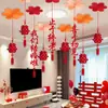 Decoración de Flor de Abanico para Habitación de Boda Colgante para Tocador de Novio y Novia Decoración Colgante de Techo para Sala de Estar y Dormitorio de Casa Nueva Arreglo