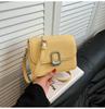 2025 Nuevo Bolso de Hombro de Moda de Alta Gama Combinable Color Sólido Simple Nicho Bolso Bandolera Combinable Bolso Tote de Axila