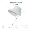 Sombrero de protección solar para mujer, protección UV de verano, ala ancha, estilo coreano, sombrero versátil para exteriores que protege la cara, sombrero de playa de ala ancha para el sol