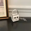 Elegante bolso de mano mini caja cuadrada para mujer, nuevo modelo de verano 2026, bolso de hombro y bandolera elegante y sencillo